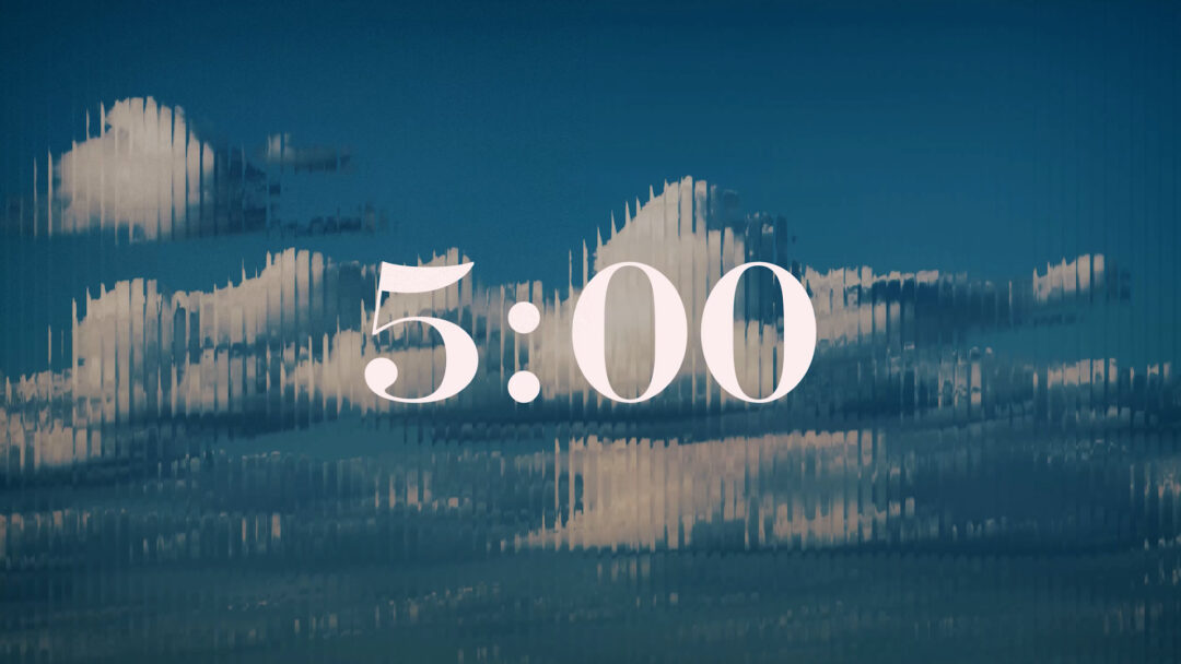 5 Min Countdown - Glass